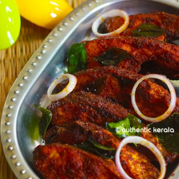 Halwa (Black Pomfret) Fish Fry Authentic Kerala
